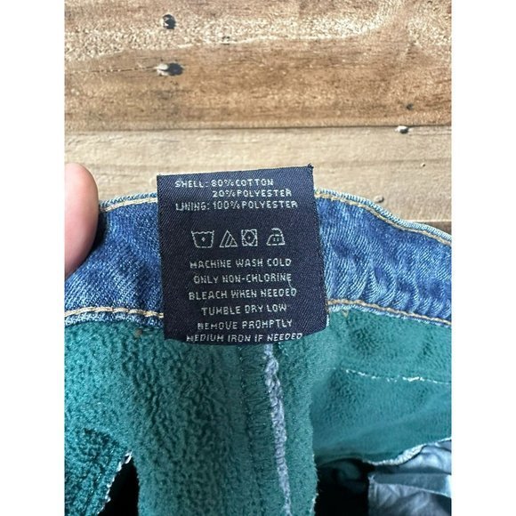 Smith's Workwear Men's Fleece Lined Jeans Size 44x32 - Picture 3 of 5